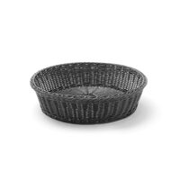 Cos servire pentru paine, Hendi 400x(H)90 mm, Negru