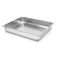 Tava gastronorm GN 2/1 din inox 18/10, 43 litri, 650x530x 150 mm Hendi
