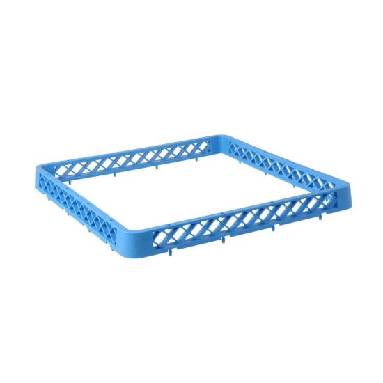 Cos pentru masina de spalat vase, Hendi, 1 compartiment, 500x500x(H)45 mm, Albastru, Polipropilena