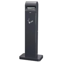 Scrumiera pentru exterior Hendi Inox 12.5 litri, 400x260x(H)1040 mm