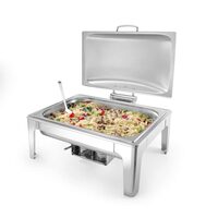 Chafing dish GN 1/1 finisaj satinat, 9 lt, 570x430x(H)290 mm