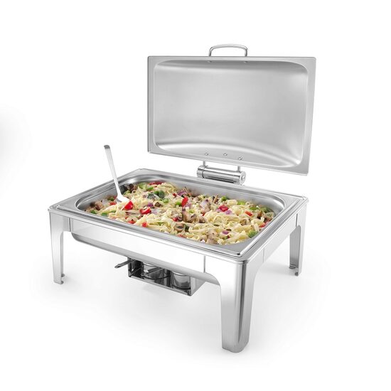 Chafing dish GN 1/1 finisaj satinat, 9 lt, 570x430x(H)290 mm