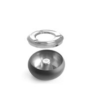 Scrumiera din otel inoxidabil cu margine detasabila, 105x(H)58mm Hendi