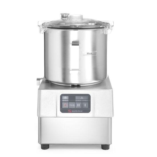 Taietor electric profesional pentru legume, SAMMIC K-82, 2 viteze 1500/3000 rpm, putere 900-1500W, capacitate 8 litri