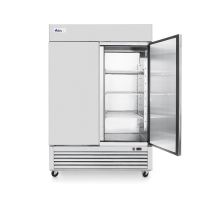 Congelator profesional ARKTIC by Hendi Kitchen Line cu 2 usi 1300 L 1382x805x(H)x1987 mm otel inoxidabil -18/-12°C 6 rafturi potrivite pentru GN 2/1