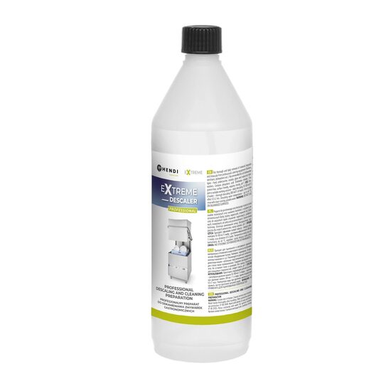 Solutie profesionala pentru detartrare si curatare masini de spalat vase si echipamente catering Hendi 1 L