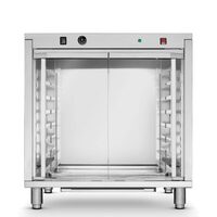 Dospitor profesional Hendi Inox 2 incalzitoare 2,4 kW 8 tavi x 600x400 mm 30?C la 60?C