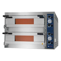 Cuptor pizza profesional Smart 44 Plus 2 camere 10800 W interval temperatura 50?C - 500?C 935x900x(H)600 mm