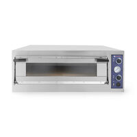 Cuptor profesional pizza Trays 4 Glass 1 camera 6900 W interval de temperatura de la 50?C la 500?C Hendi 820x840x(H)175 mm