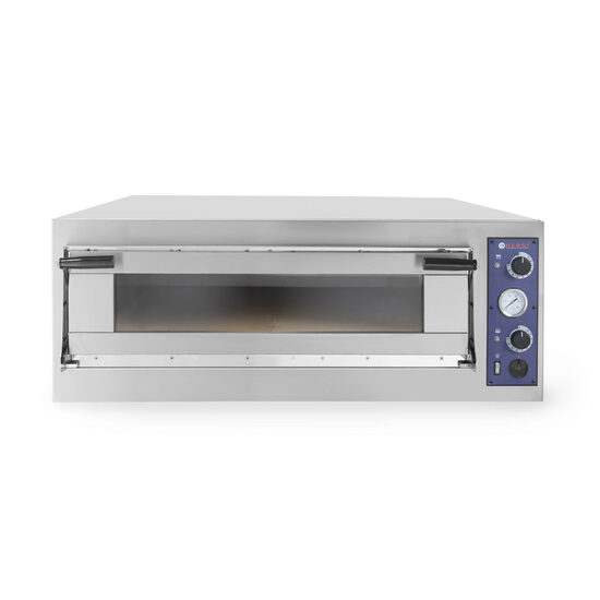 Cuptor profesional pizza Trays 4 Glass 1 camera 6900 W interval de temperatura de la 50?C la 500?C Hendi 820x840x(H)175 mm