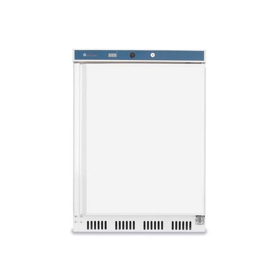 Congelator profesional Hendi Budget Line cu 1 usi 120 L 600x585x(H)855 mm otel inoxidabil -18/-12?C 105 W 2 rafturi 2x 500x415 mm