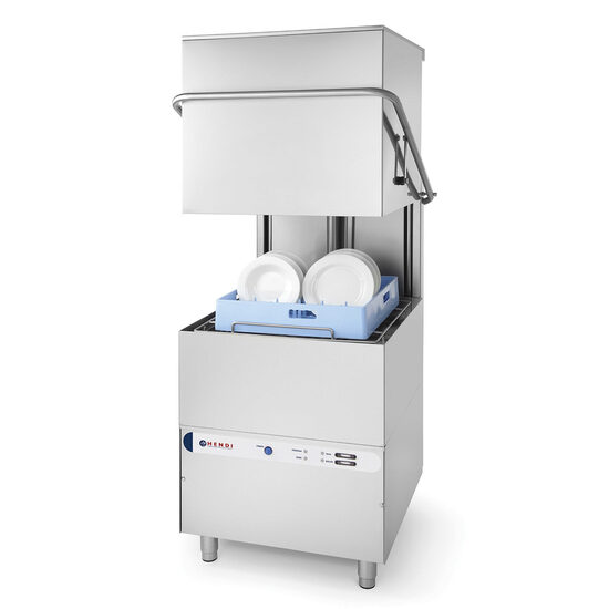 Masina profesionala de spalat vase cu capota si pompa de detergent K1500 Hendi 8600 W750x880x(H)1390 mm Inox