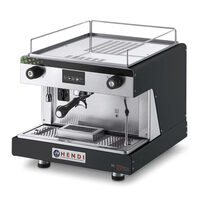 Espressor profesional Hendi Top Line BY WEGA 2900 W Negru 530x555x(H)515 mm control electronic programarea a pana la 4 cafele pe grup