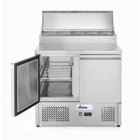 Frigider cu doua usi si afisaj de racire, pentru GN-uri inalte 300 L, Arktic, 169L, 230V/310W, 700x915x(H)1030mm