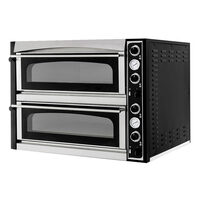 Cuptor pizza profesional Superior XL 66 Inox 2 camere 18000 W interval temperatura 50?C - 500?C 1000x1300x(H)745 mm