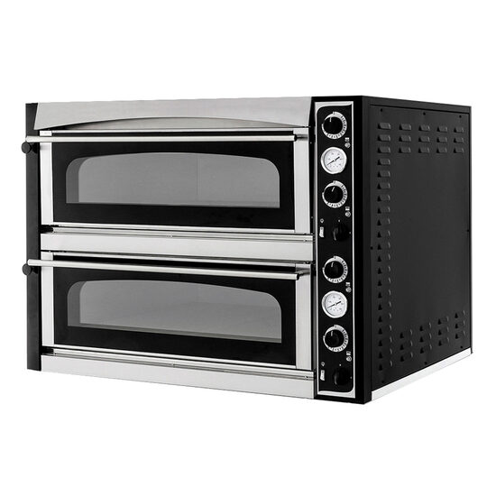 Cuptor pizza profesional Superior XL 66 Inox 2 camere 18000 W interval temperatura 50?C - 500?C 1000x1300x(H)745 mm