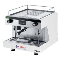 Espressor profesional Hendi Top Line BY WEGA 2900 W Alb 530x555x(H)515 mm control electronic programarea a pana la 4 cafele pe grup