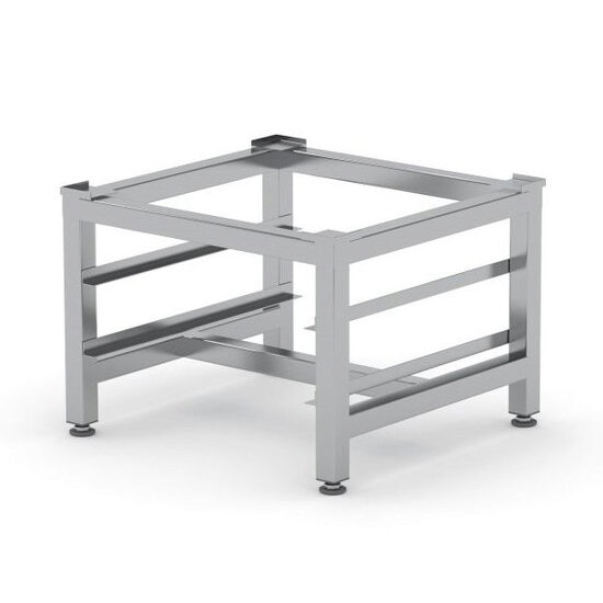 Suport podea pentru masina de spalat vase, Inox Hendi 470x500x(H)500 mm