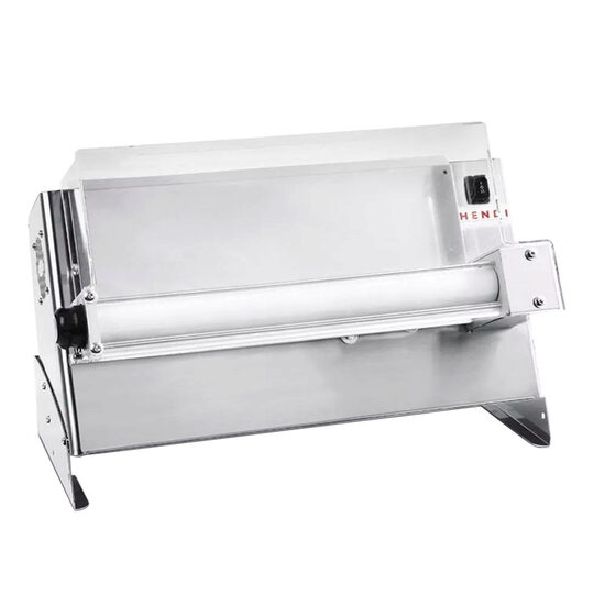 Aparat electric pentru formatare aluat de pizza sau paste, Hendi 300, 1 Rola, 250 W diametru disc aluat de la 14 cm pana la 30 cm 480x335x(H)430mm