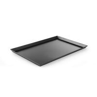 Tava pizza fabricata din otel ideala pentru distribuirea caldurii 600x400x(H)25 mm Hendi