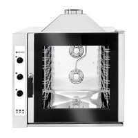 Cuptor profesional pe gaz, convectie combi HENDI, capacitate 7 tavi x GN 1/1, putere gaz 13 kW, 2 elemente incalzire, 2 ventilatoare reversibile, termostat reglabil, 100 -260 gr C, timer 0 - 120 min, 935x978x(H)1068 mm