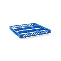 Cos universal pentru masina de spalat vase, polietilena Hendi, Albastru 500x500x(H)45 mm