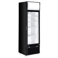 Vitrina frigorifica de prezentare  interval temp. 2/10˚C, 240 W, corp inox, ARKTIC by Hendi, 578x605x(H)1980mm 254 Litri