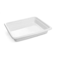 Tava gastronorm 2/3 portelan alb, Hendi 354x325x(H)65 mm