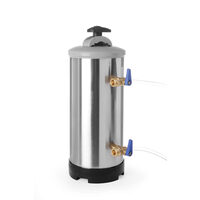 Dedurizator apa 12 lt/ 8,4 kg, inox, ø185x(H)500 mm