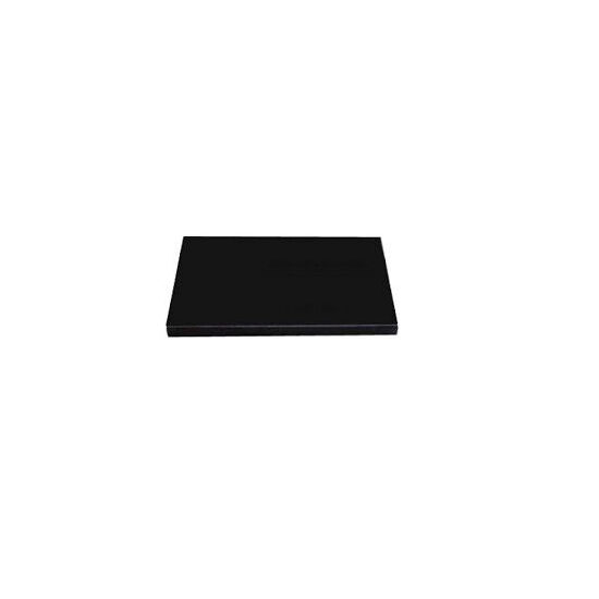 Tocator universal negru cu maner, 250x150x(H)10 mm, Hendi, polietilena HDPE, ambele parti potrivite pentru taiere, potrivit si la uz profesional