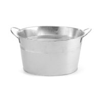 Frapiera model rustic, Hendi, tip galeata, 400x330x(H)220, otel galvanizat