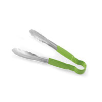 Cleste de servire Hendi, HACCP, verde, (L)250 mm, maner PVC, otel inoxidabil