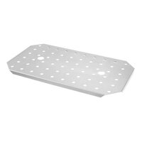 Gratar perforat pentru tava Gastronorm GN1/6, inox, Hendi
