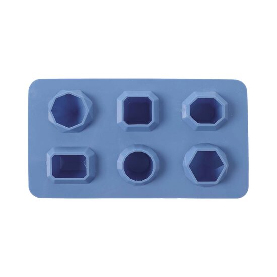 Forme asortate din silicon durabil pentru cuburi de gheata, Hendi, 19x10.5x(H)3 cm, potrivita si pentru uz profesional