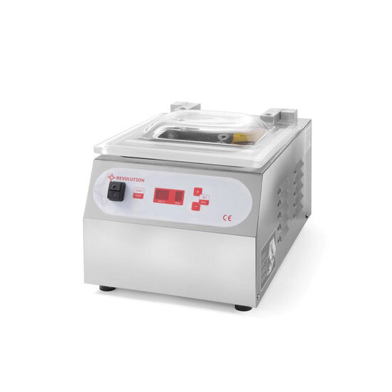 Masina profesionala de vidat cu camera, Revolution, 350 W, dimensiuni camera vidare 32x50x(H)27 cm, inox