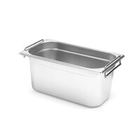 Tava gastronorm cu manere, GN 1/3, adancime 150 mm, 5.7 l, inox, Hendi