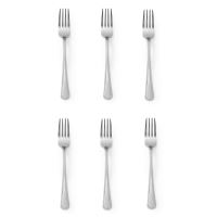 Set 6 furculite din inox, (L) 197 mm, finisaj oglinda, Hendi Kitchen Line