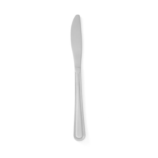 Cutit de masa, inox, finisaj oglinda(L) 215 mm - set 6 buc - Hendi Kitchen Line