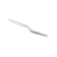 Penseta curbata, (L)210 mm, inox, pentru sushi / decorare / manevrare produse fierbinti, Hendi