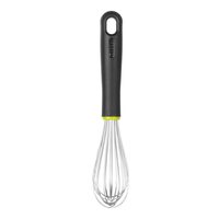 Tel bucatarie tip French, 8 fire rigide si groase din inox, cu maner nylon, 30 cm, Hendi
