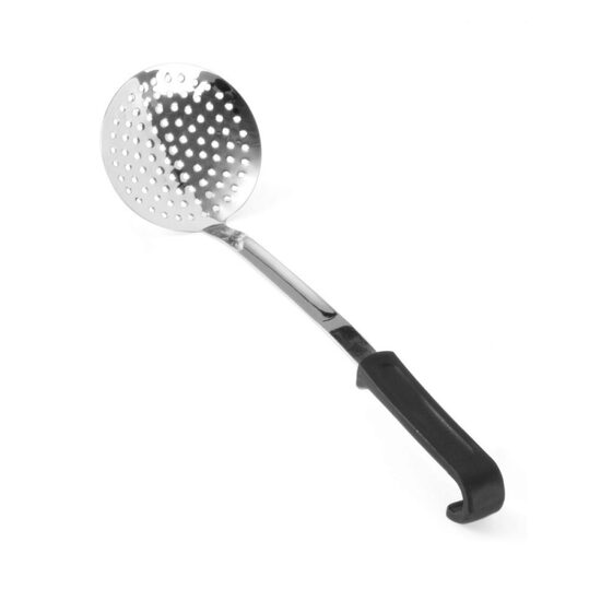 Spumiera Hendi rotunda, otel inoxidabil, maner polipropilena, 370 mm