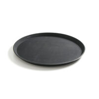 Tava servire rotunda 41cm, polipropilena cu suprafata cauciuc anti-alunecare, Hendi
