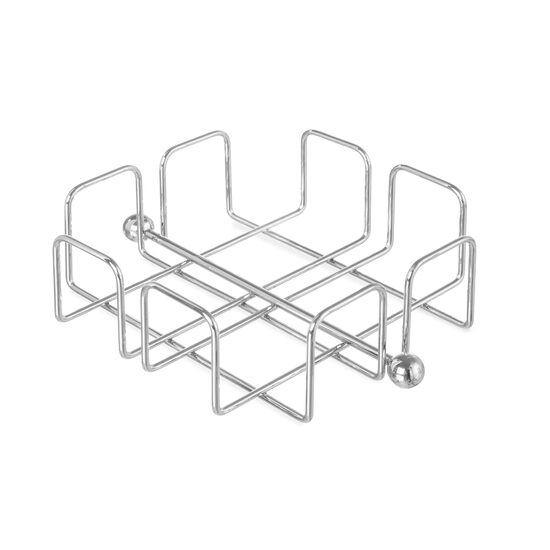 Suport servetele, otel cromat, 190x190x(H)65 mm, Hendi