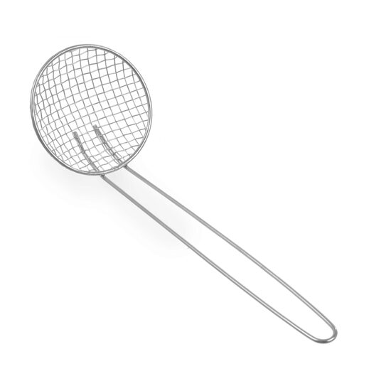 Paleta plasa Hendi pentru cartofi prajiti, otel inoxidabil, 120x340 mm