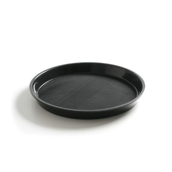 Tava servire rotunda, diametru 32 cm, margine inalta, cu strat anti-alunecare, Hendi