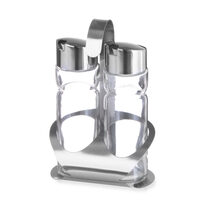Set 2 recipiente condimente Hendi, otel inoxidabil, 120x75x(H)185 mm
