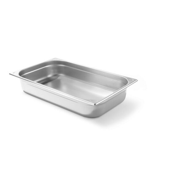 Tava Hendi Gastronorm, GN 1/1 100 mm 13.2 litri - gama Kitchen Line, otel inoxidabil