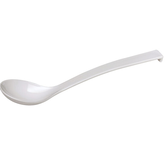 Lingura Hendi pentru salata, plastic SAN, neagra 335 mm 60 ml