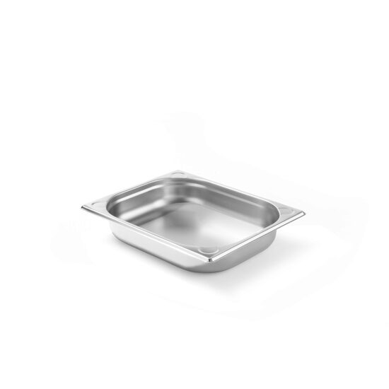 Tava Hendi Gastronorm GN 1/2 40 mm 2.2 litri, Gama Kitchen Line, otel inoxidabil