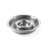 Scrumiera Hendi cu sant colectare, otel inoxidabil, 140 mm